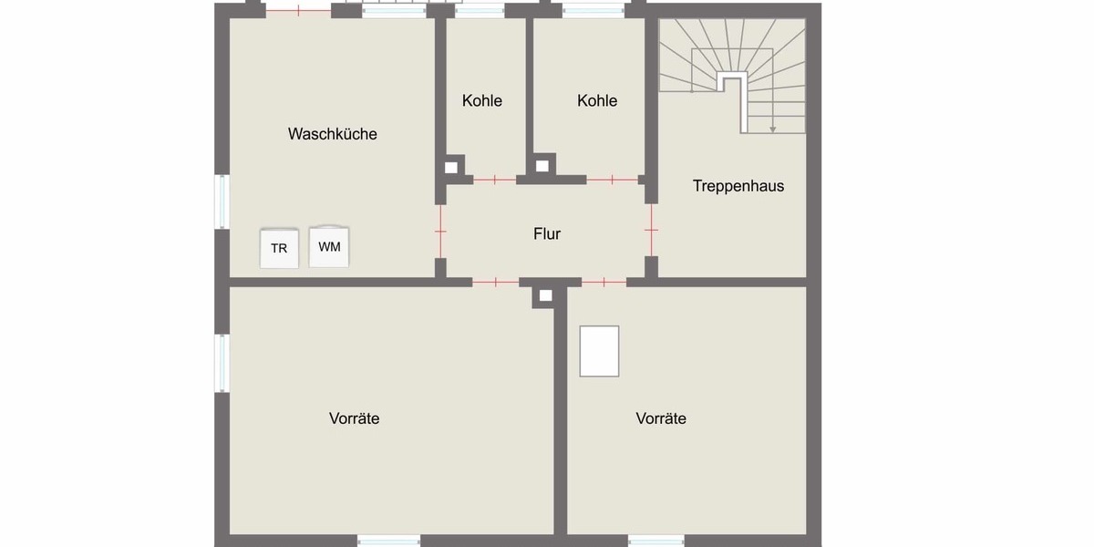 Grundriss Keller (ähnlich)