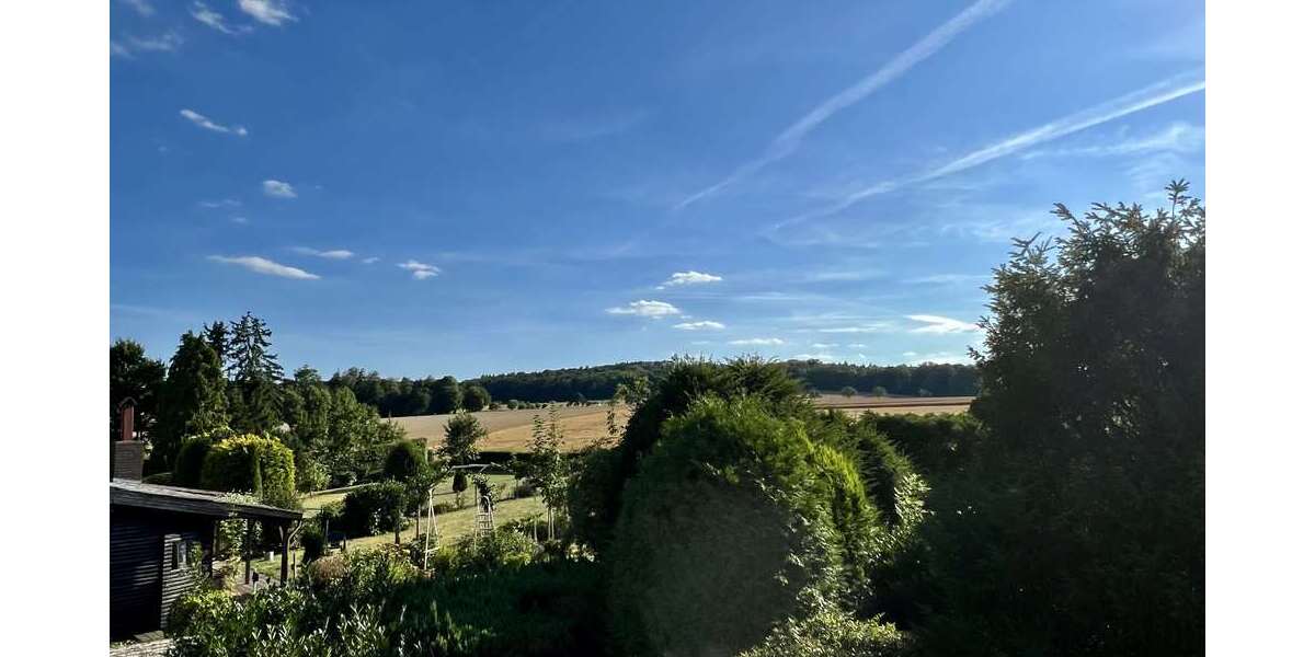 Aussicht vom Balkon