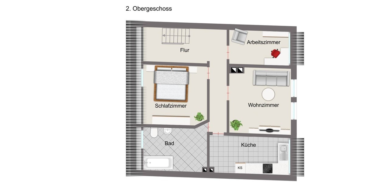 Grundriss 2. OG