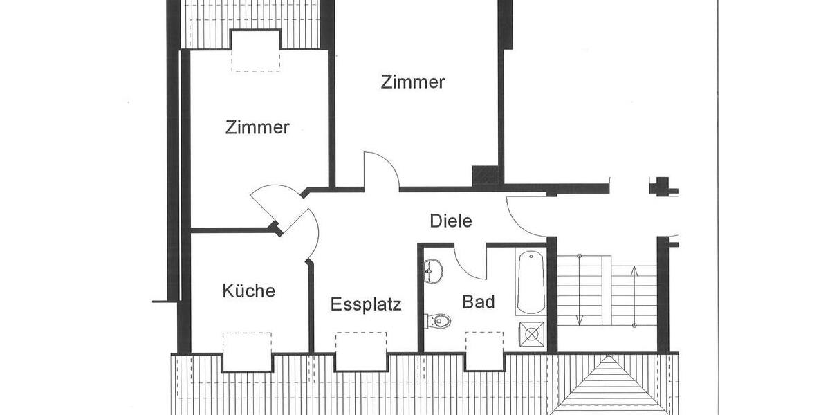 2-Zimmer-Wohnung