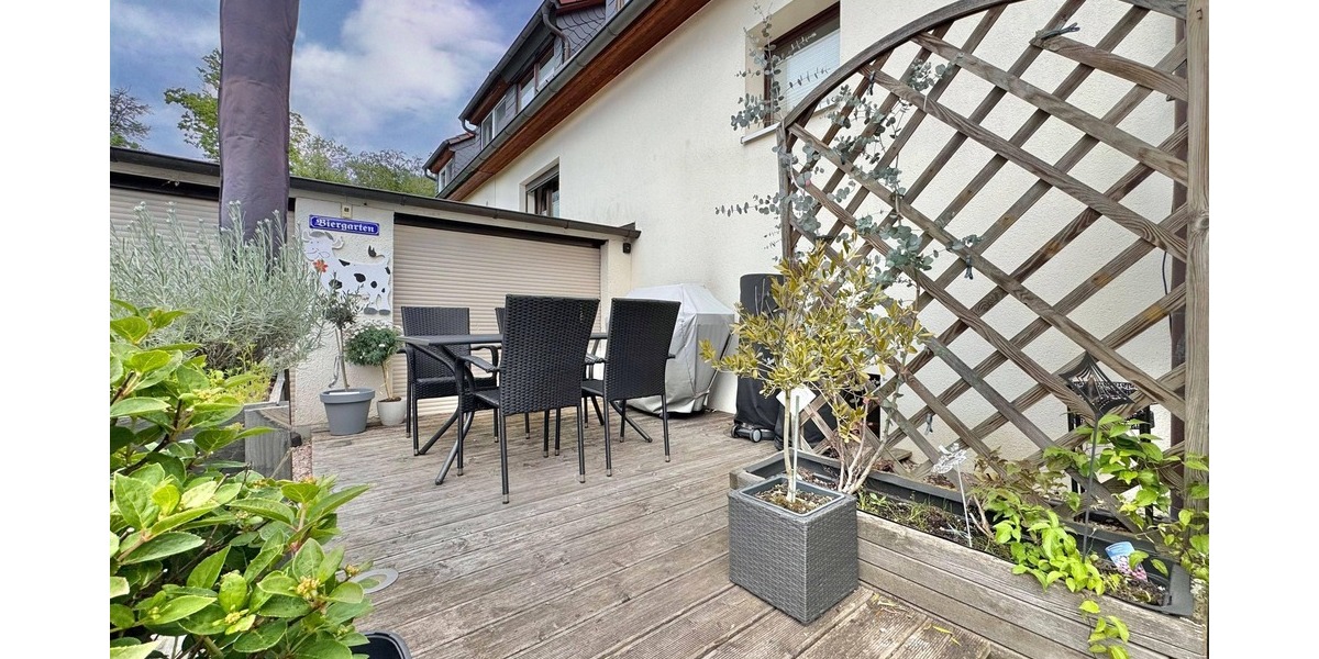 Gemütliche Terrasse