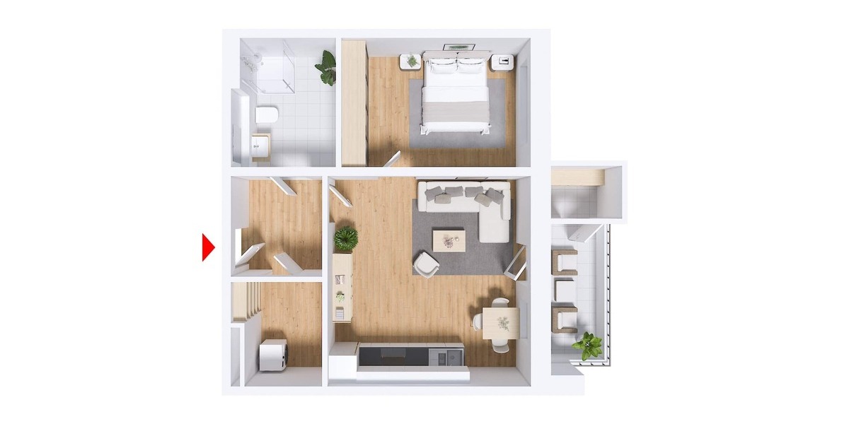 Wohnungsgrundriss