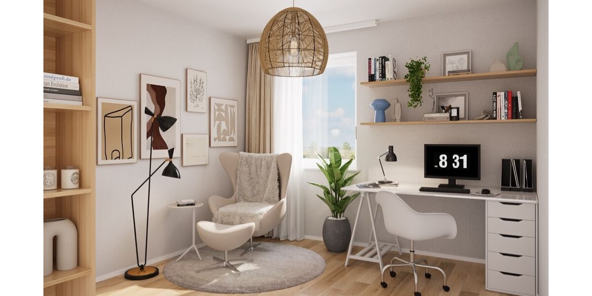 Zweites Zimmer (Abb. ähnl.)